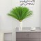 50pcs 22" Green Pampas Grass - Faux Pampas Grass Decor Artificial Pampas Grass for Tabke Vase Fluffy Artificial Pampas Grass for Boho Home Wedding Mothers Day Decoration